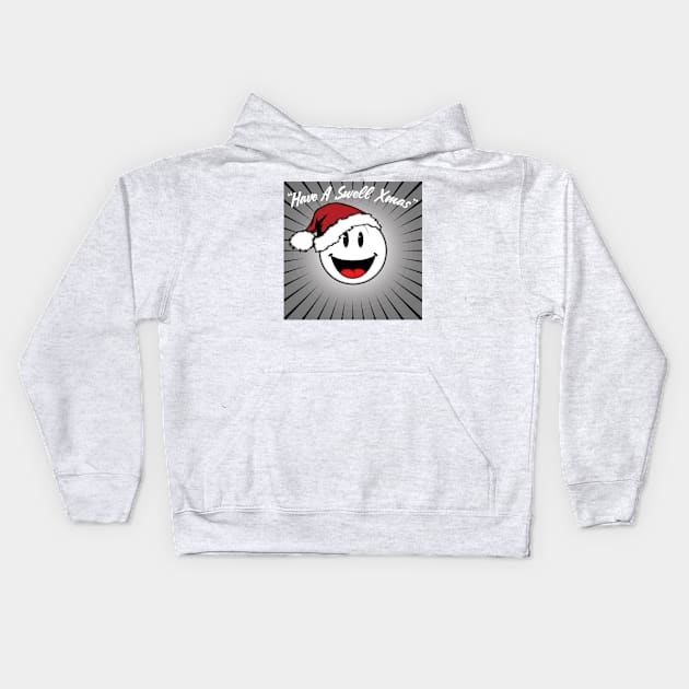 Swell Xmas Kids Hoodie by Cap'n Rays Cabin